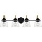 Quoizel Seabreeze Bath 4 Lights Matte Black SEB8631MBK - alternate 1